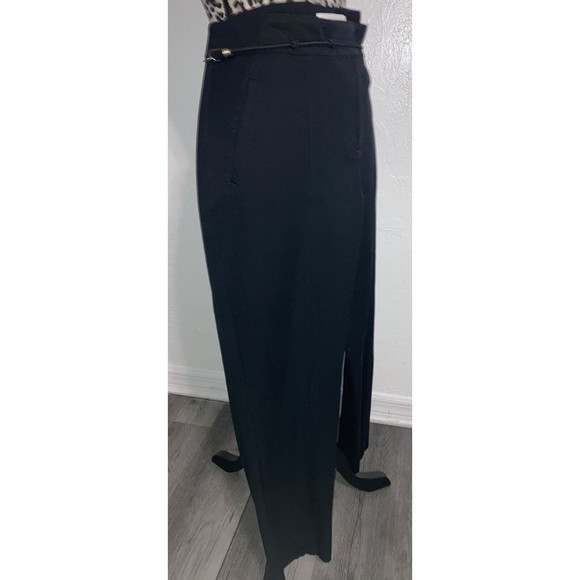 Talbots Pants 14 Classicore Casual Preppy Black Straight Leg Career Stretch - Picture 2 of 5